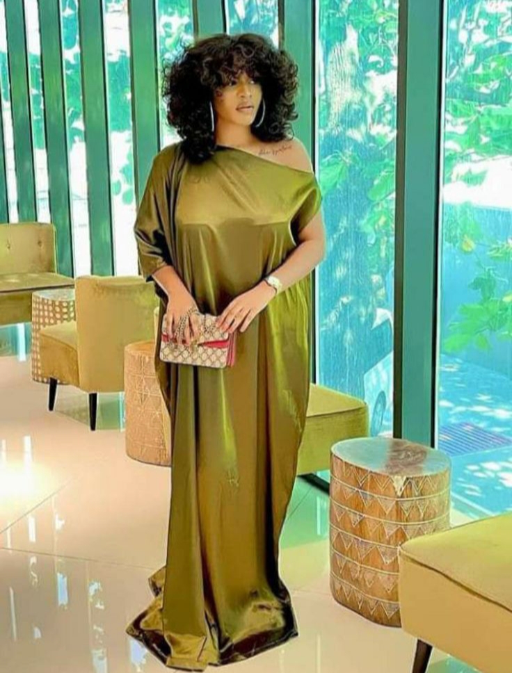 Latest Chiffon Gown Styles for Church In Nigeria