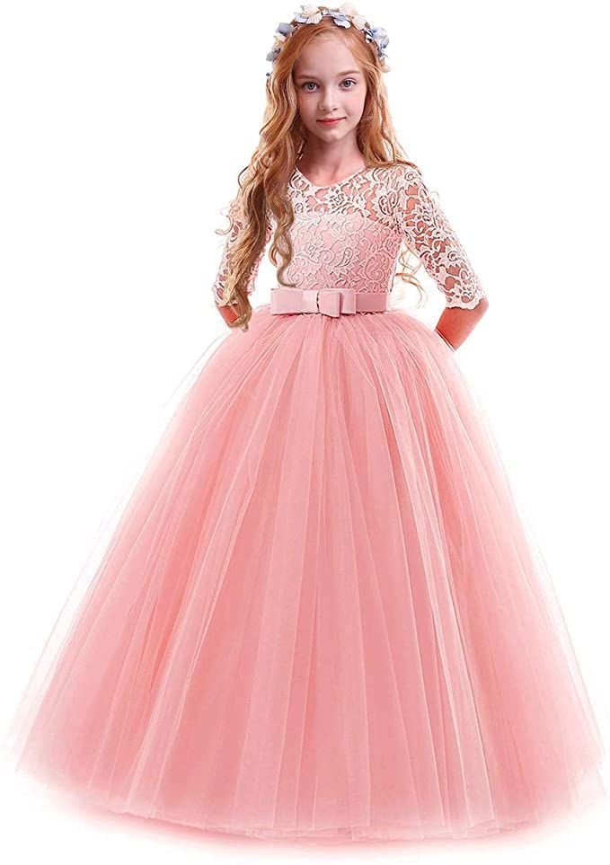 Lace Gown Styles for 12 Years Old Girl