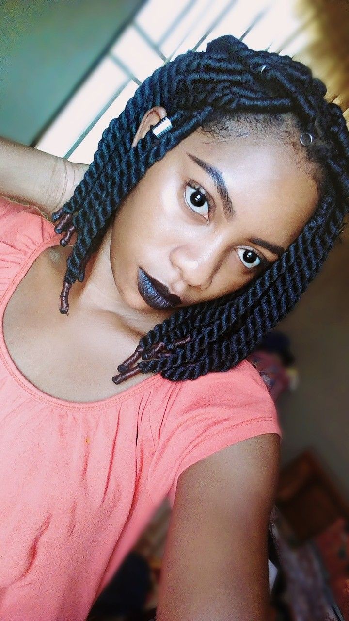 Latest Bob Brazilian Wool Hairstyle Pictures