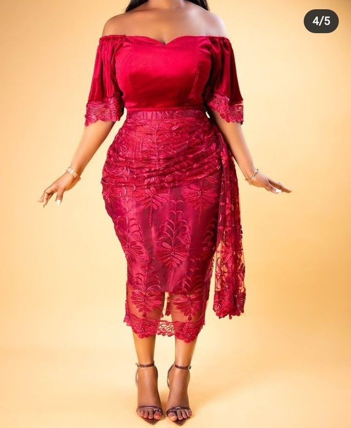 Latest Lace Gown Styles for Ladies 