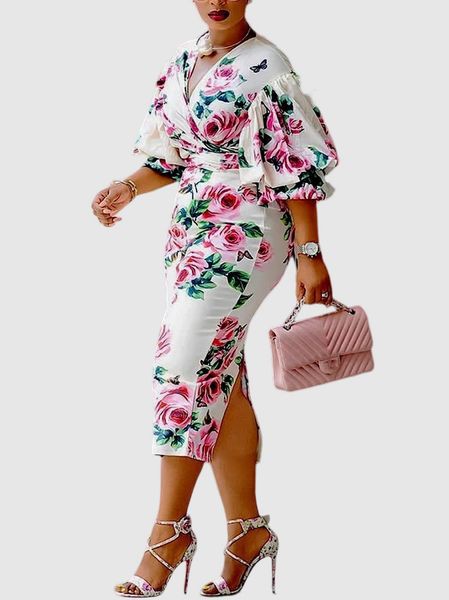 Chiffon Office Gown Styles in Nigeria 