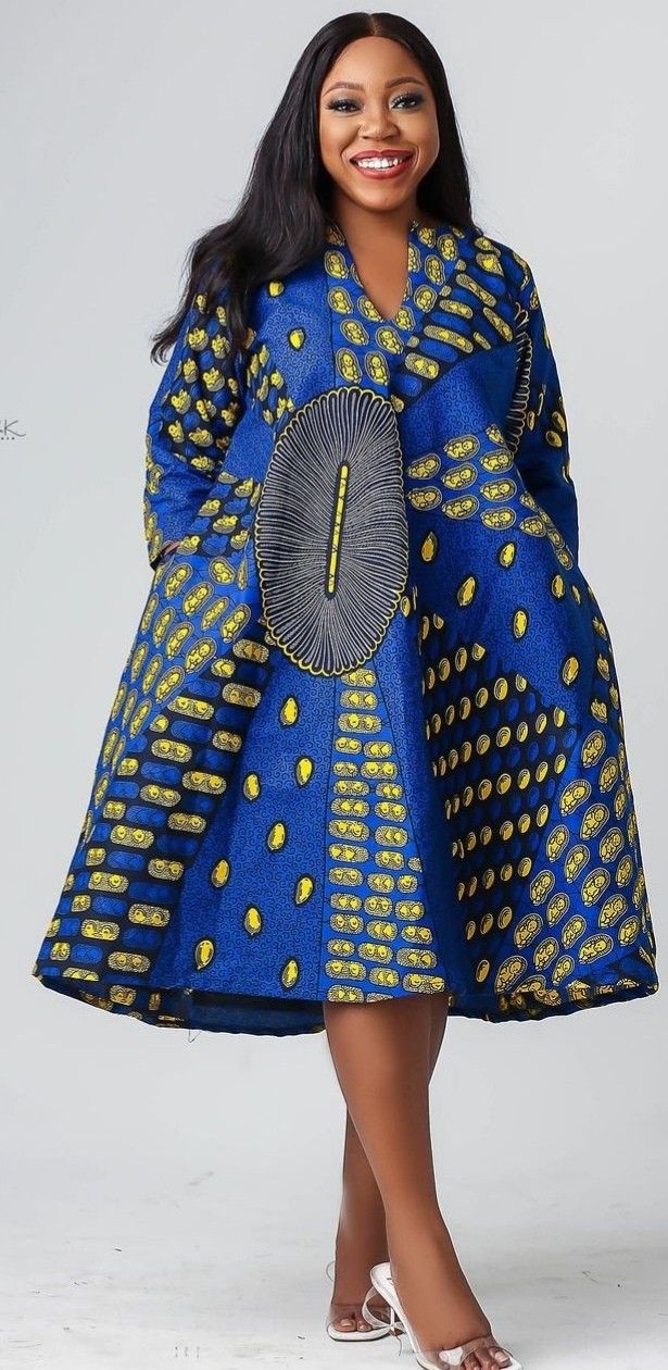 Short Ankara Styles for Older Women 