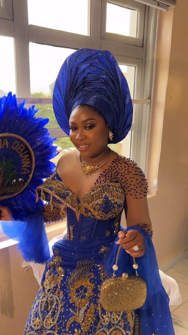 Best African Blouse Styles for Wrapper 