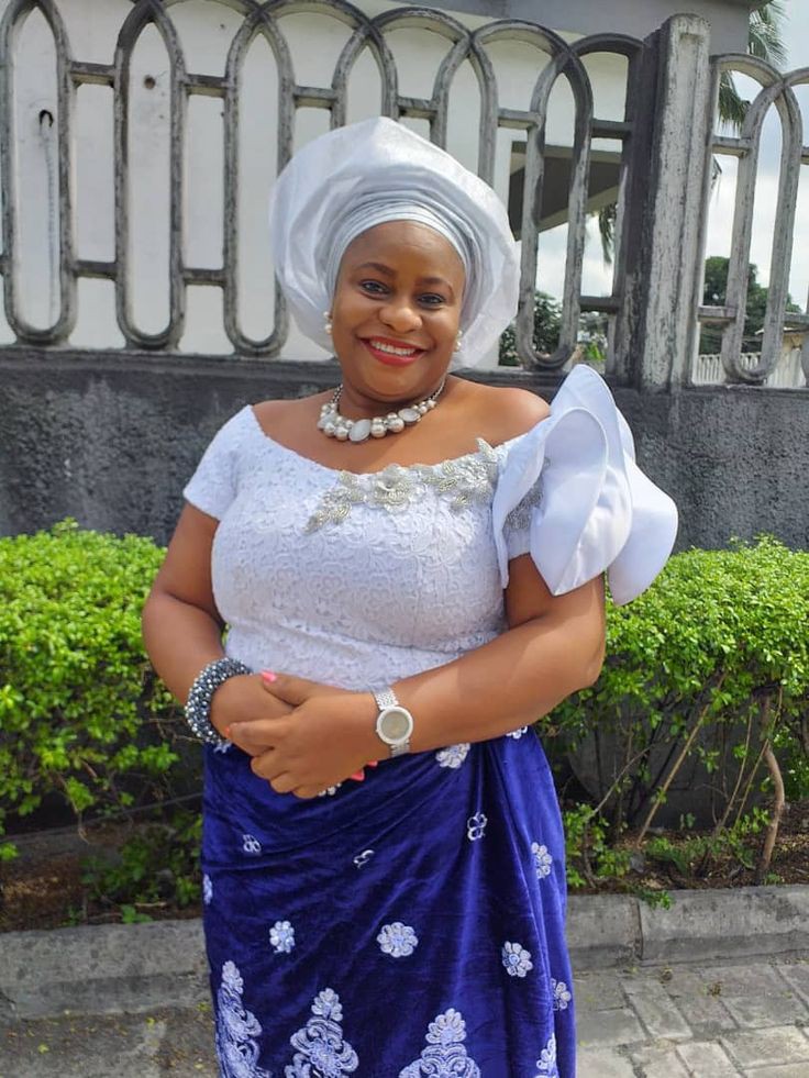 White Igbo Blouse Styles 
