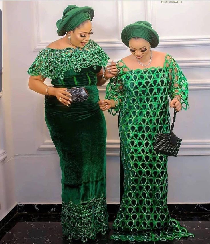 Latest Lace Styles for Big Tummy Ladies 