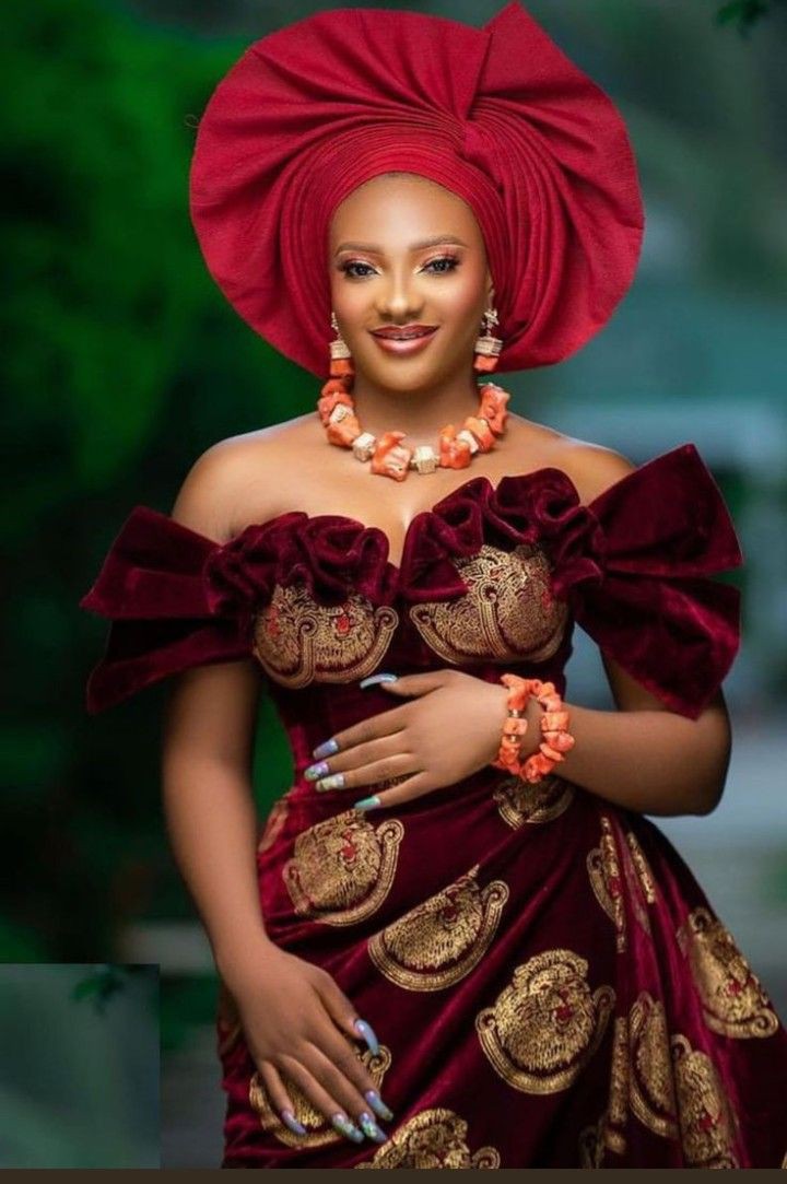 Igbo Blouse Styles for Traditional Marriage 
