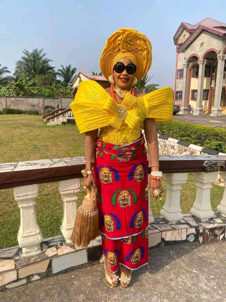 Igbo Blouse Styles for Ankara Wrapper 