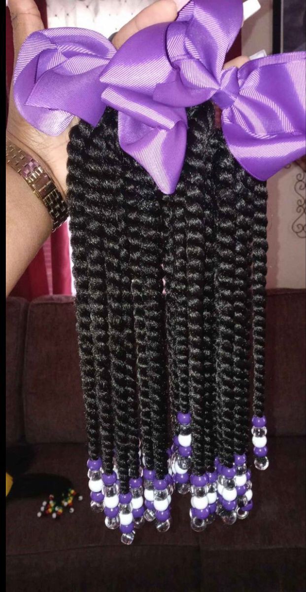 Bob Brazilian Wool Hairstyle with Beads 