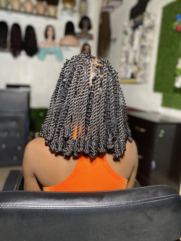 Short Brazilian Wool Hairstyles