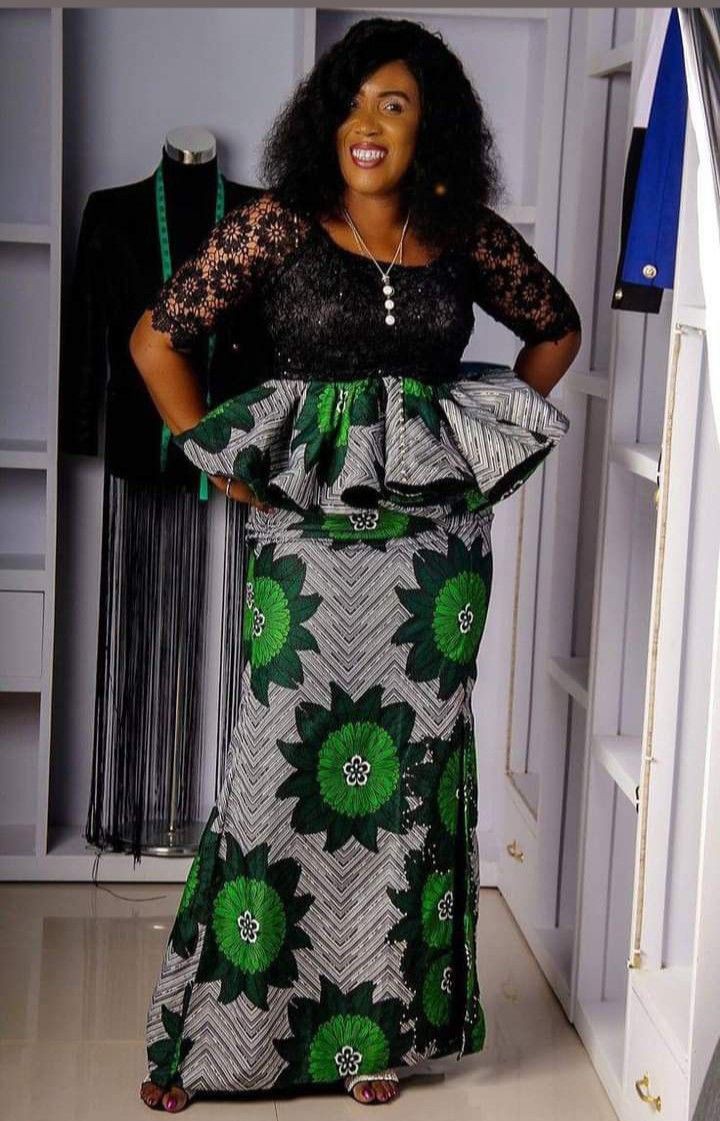 Madam Blouse Styles with Ankara 