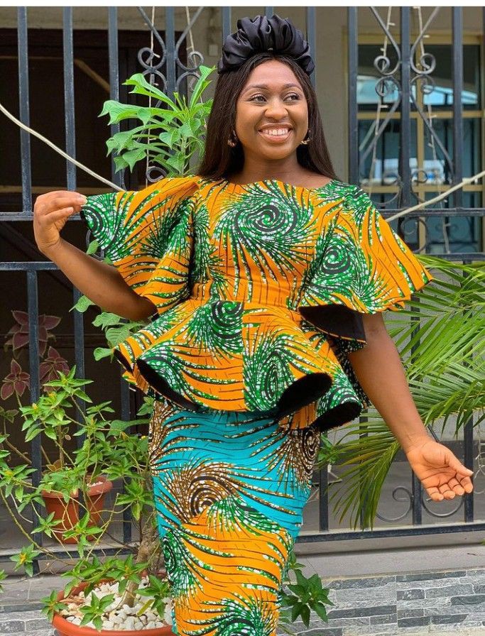 Madam Blouse Styles with Ankara 