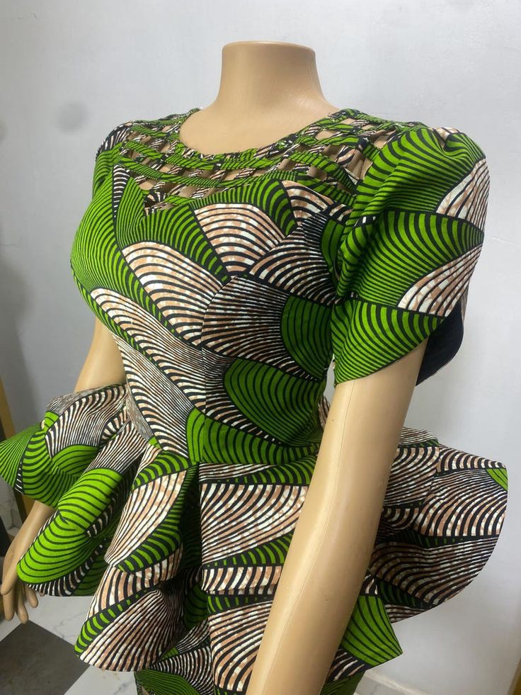 Madam Blouse Styles with Ankara 