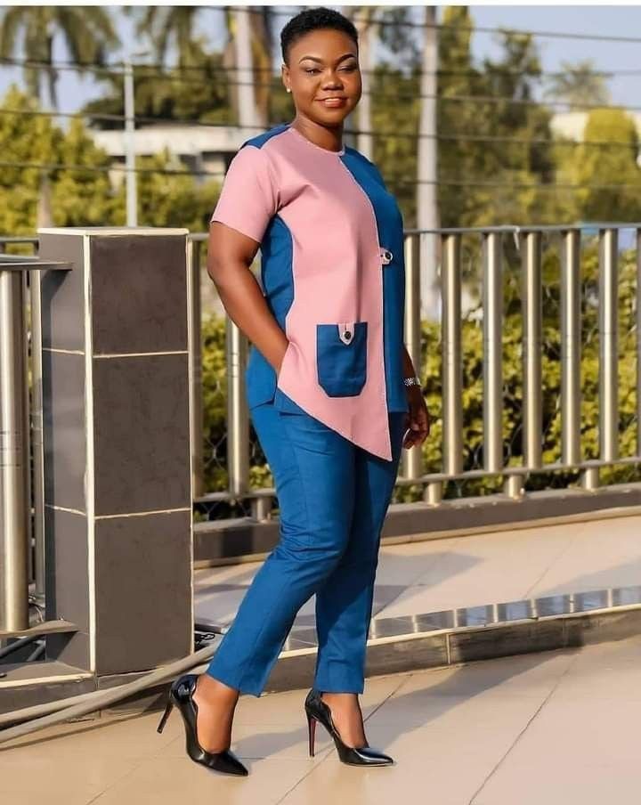 Trouser and Top Styles With Simple Designs 