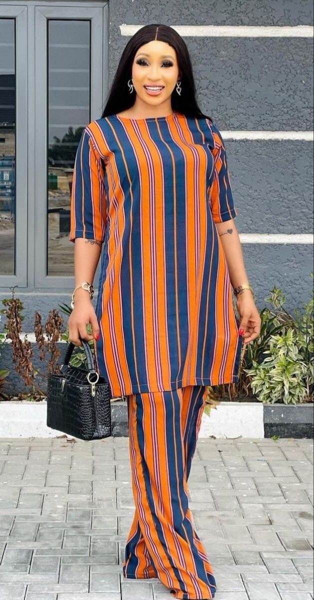 Latest African Trouser and Top For Women