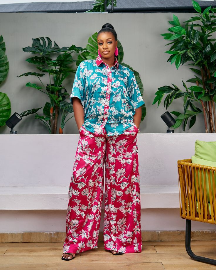 Chiffon Top and Trouser Styles for Ladies