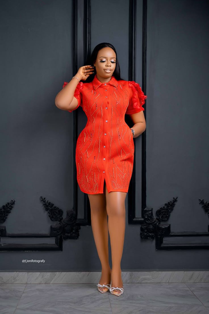 Beautiful Short Gown Styles 