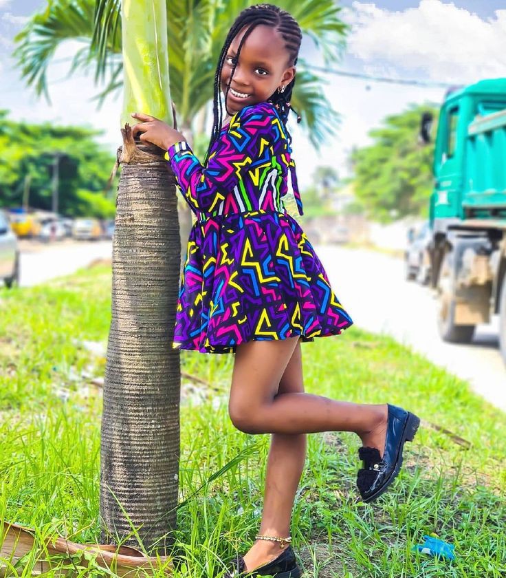 Short Ankara Styles for Kids 