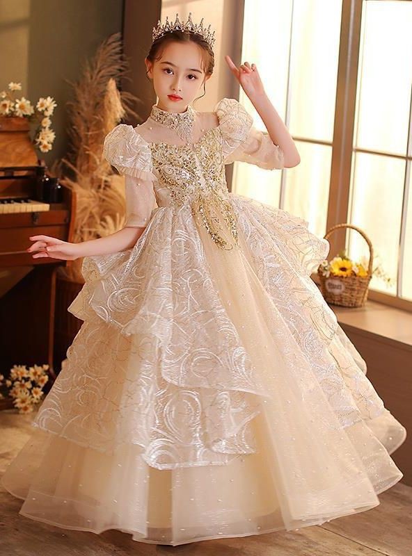Simple Lace Styles for Girl Child