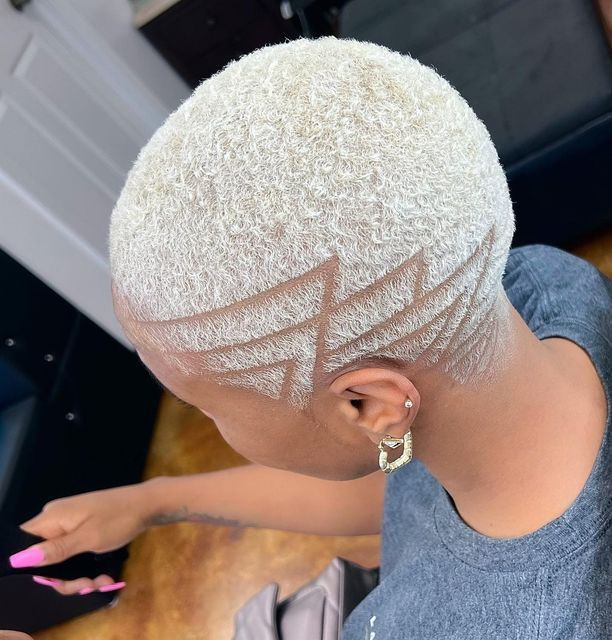 African Ladies Hair Cut 