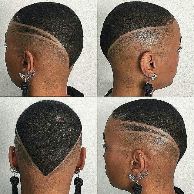 African Ladies Hair Cut 