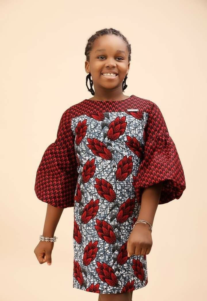 Simple Ankara Styles for 15-Year-Old Girl