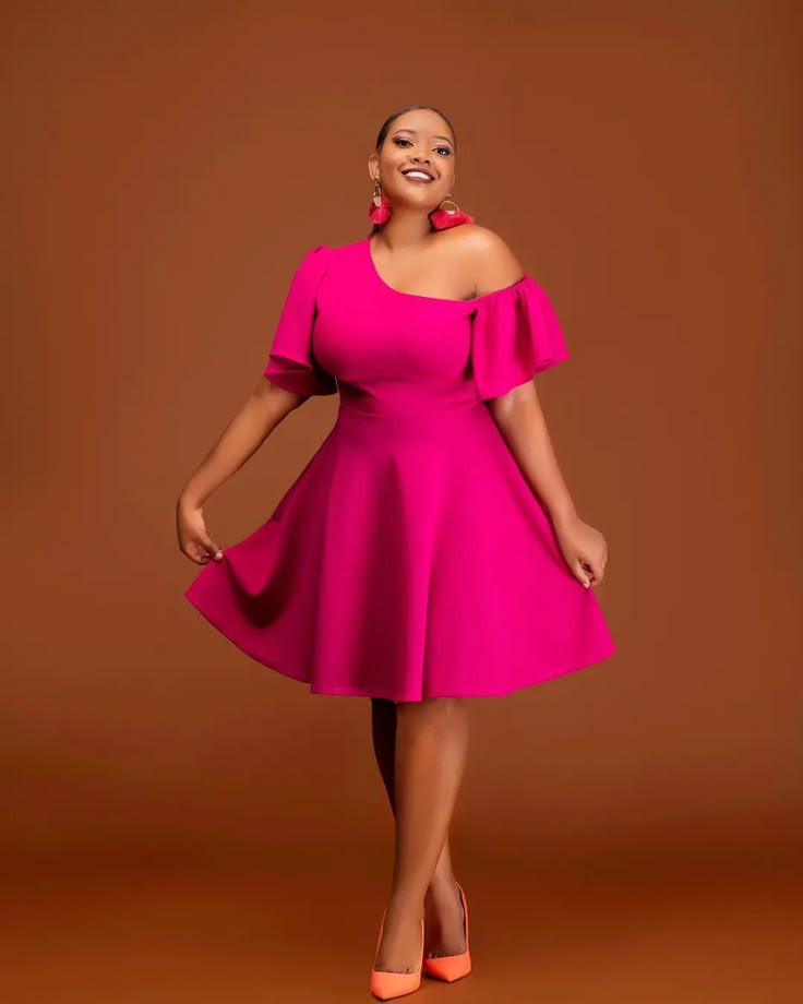 Short Chiffon Office Gown Ideas 