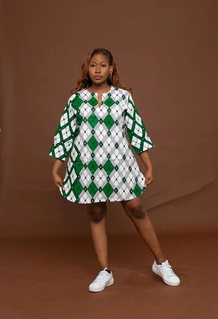 Simple Ankara Free Gown Styles 