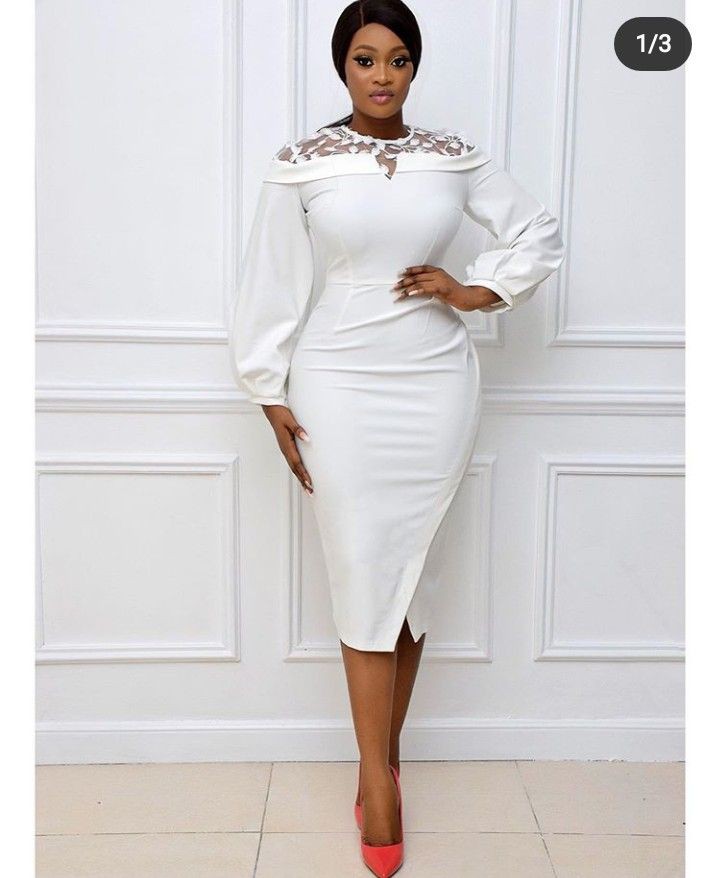 Latest and Best White Material Styles for Ladies 