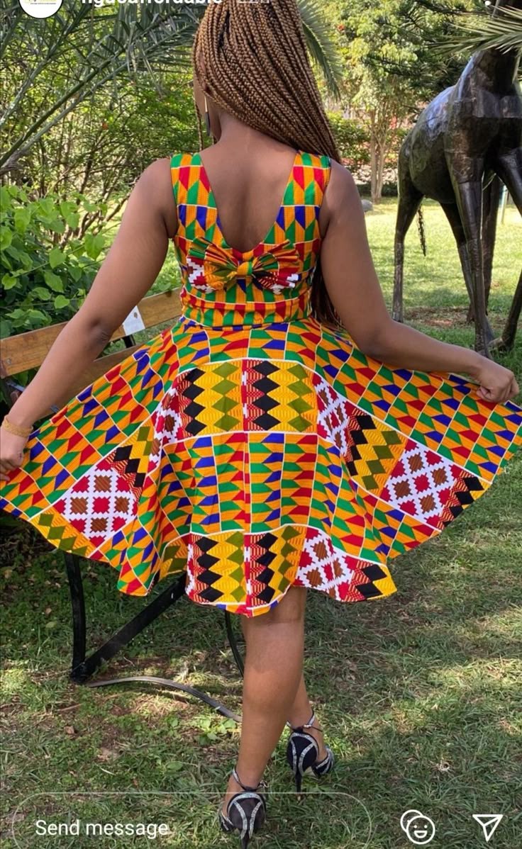 Short Ankara Styles for Kids 