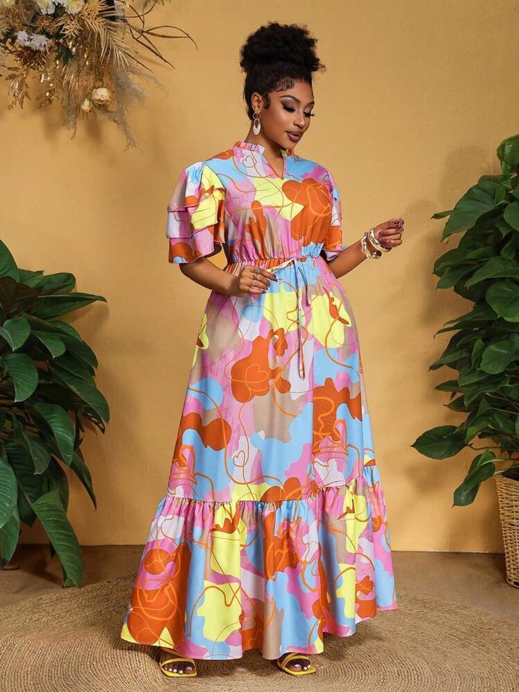 Chiffon Gown Styles for Ladies