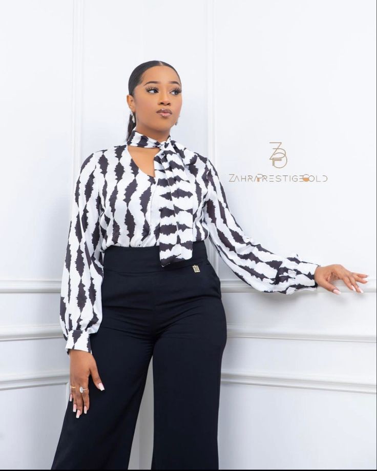 Trouser and Top For Ladies with Vintage Material