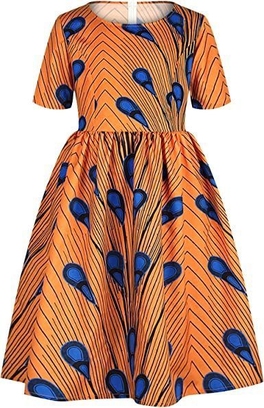 Simple Ankara Styles for 15-Year-Old Girl