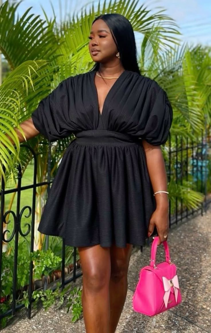Plain Chiffon Gown Styles 