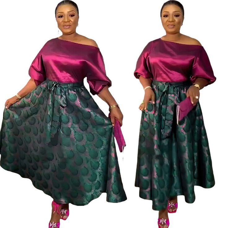 Sequin Skirt and Blouse Styles 