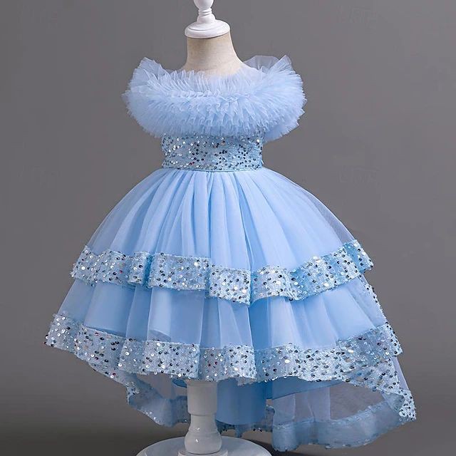 Simple Lace Styles for Girl Child
