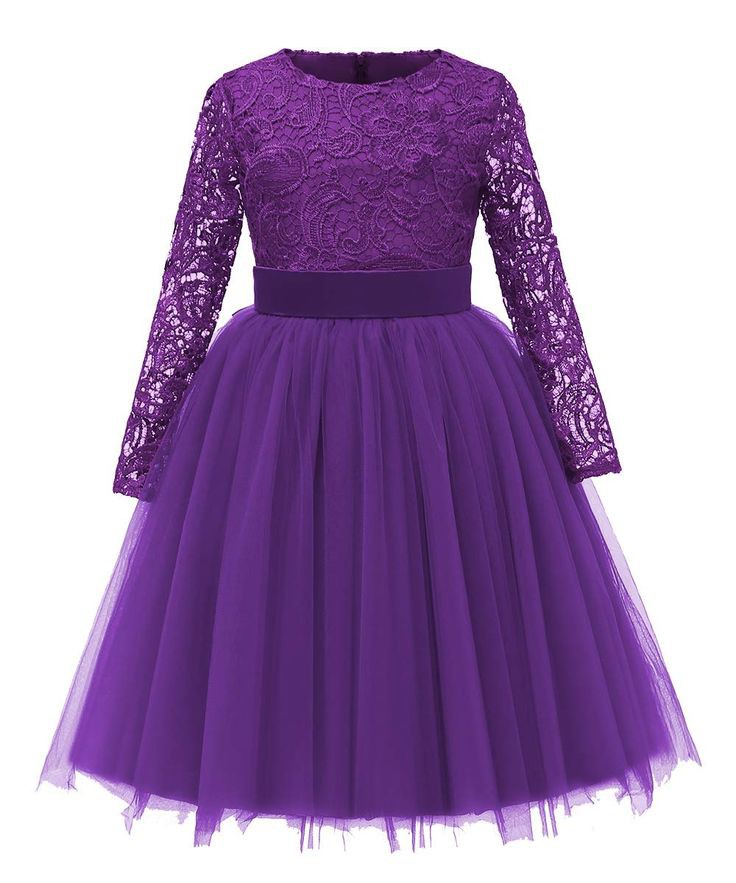 Long Lace Gown for Children 