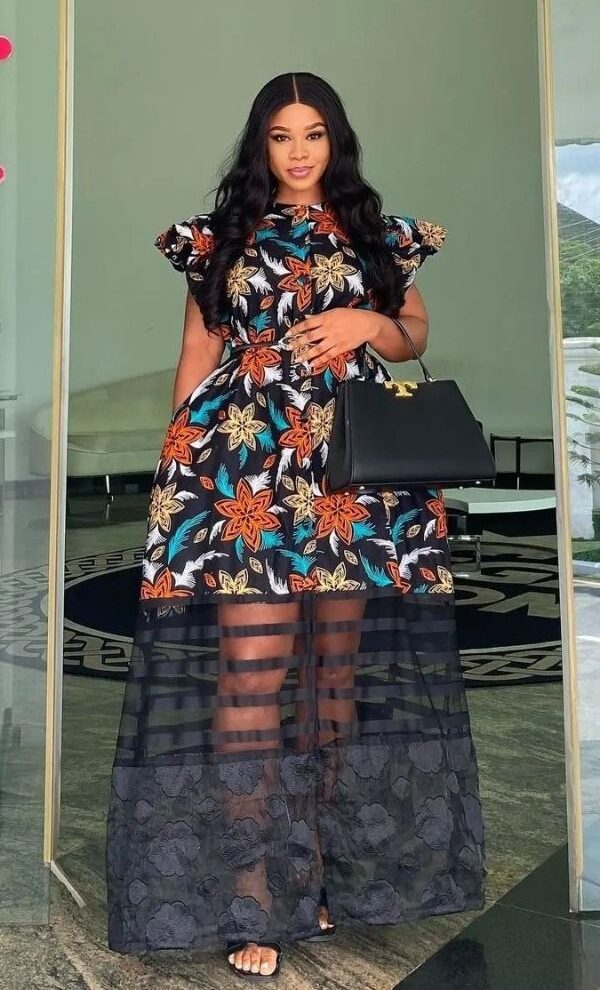 Ankara Free Gown 