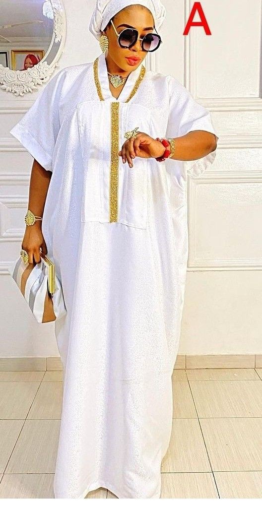 White Long Gown Styles 