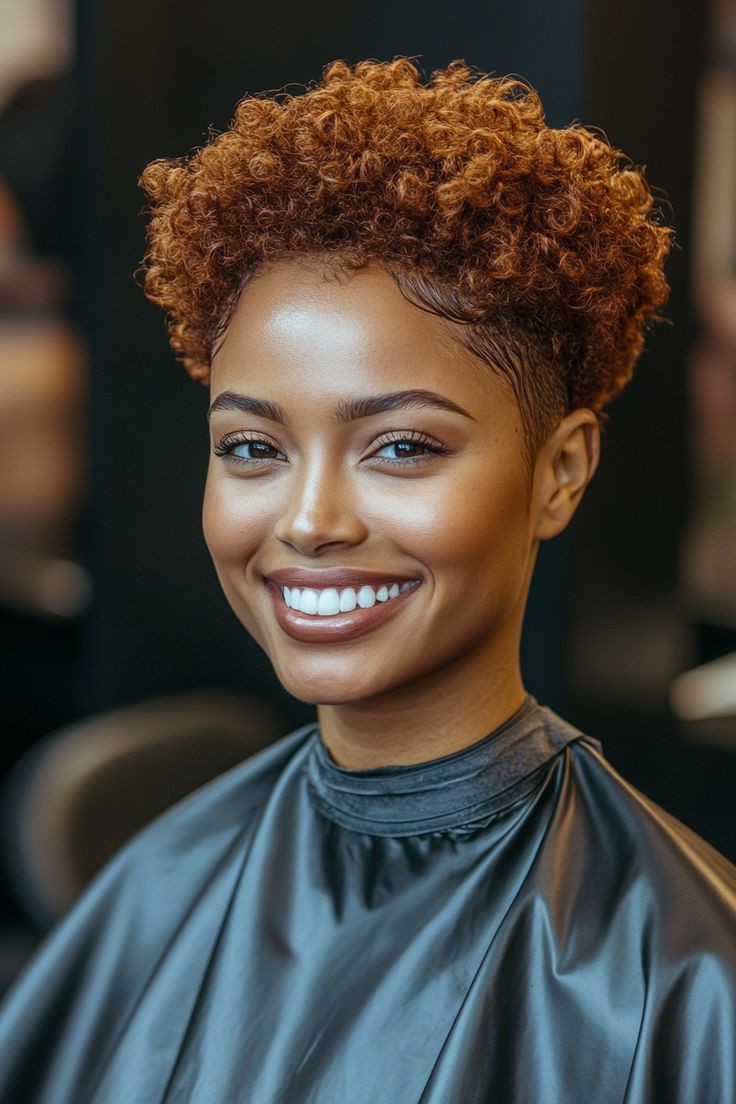 African Ladies Hair Cut 