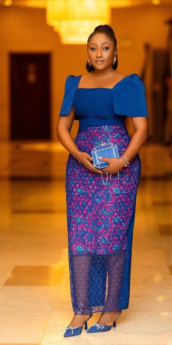 Ankara Long Gown Styles 