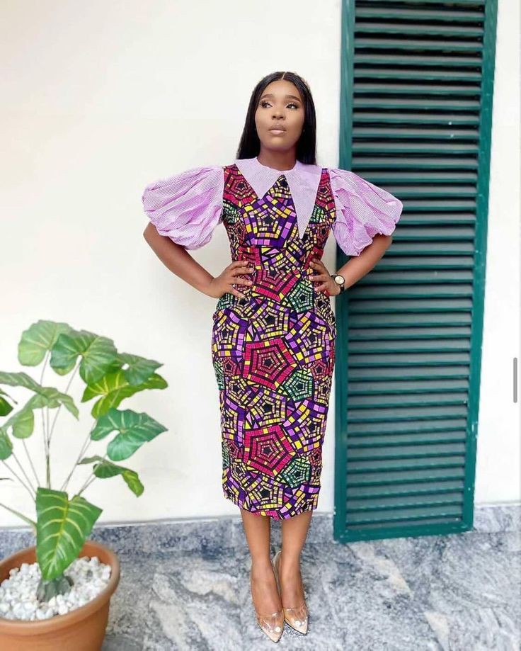 Ankara Styles for Slim Ladies 