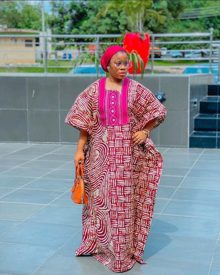 Bubu Gown Styles with Ankara 