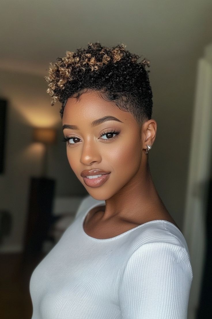Short Haircut for Black Ladies 