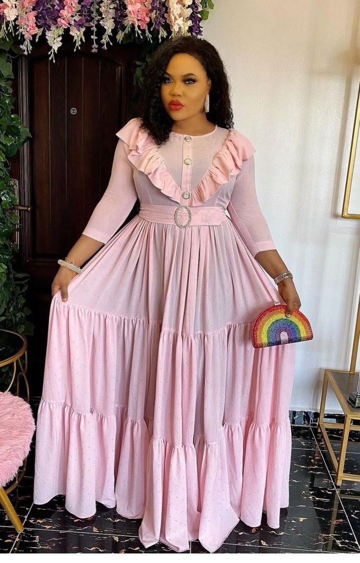 Chiffon Office Gown Styles 