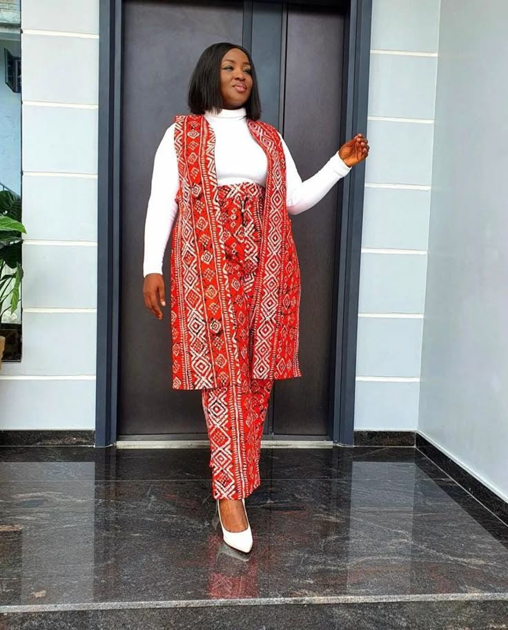 Plus Size Trousers and Top Styles 