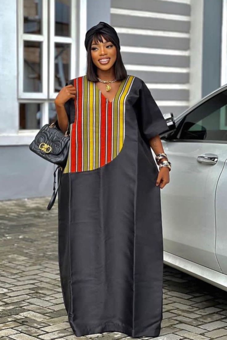 Bubu Gown Styles with Ankara 