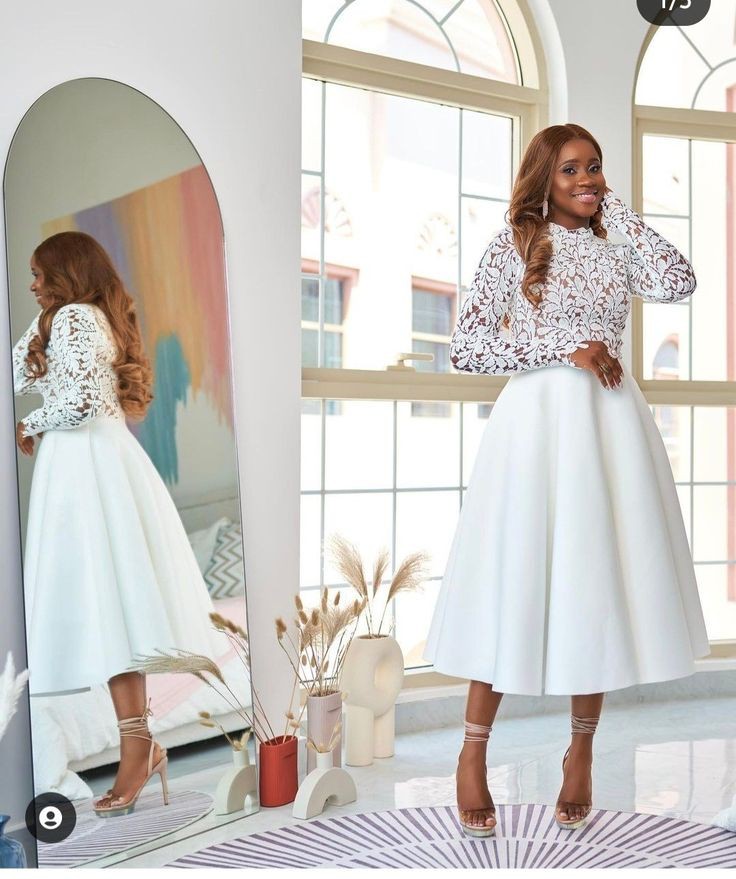Long English Gown Styles 