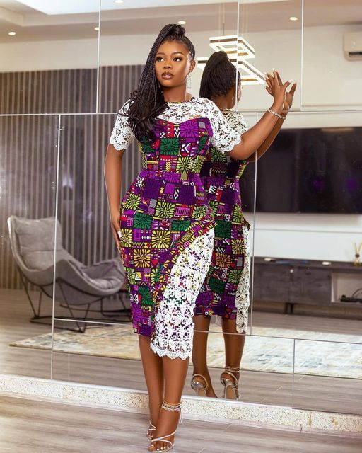 Short Gown Ankara Styles 