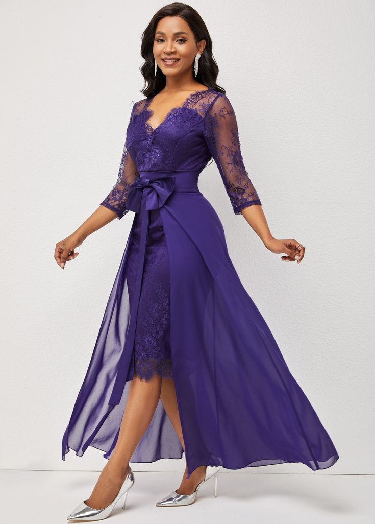 Chiffon Office Gown Styles