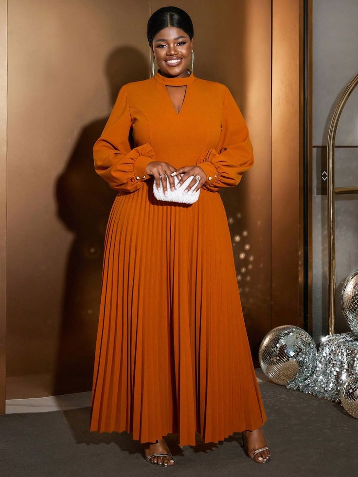 Plain Chiffon Gown Styles 